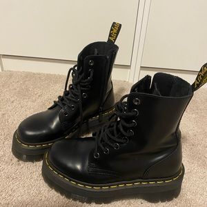 Dr. Marten’s Jadon Platform Jadon Black Boots Size 6
